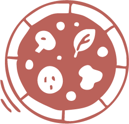 Ikona pizzy na wesele